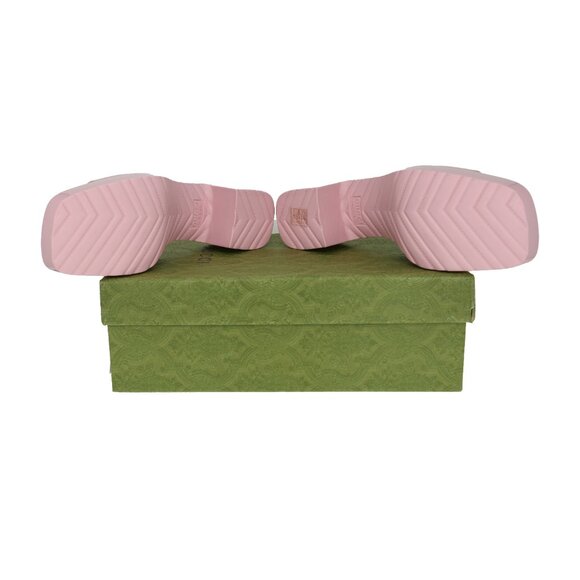 Gucci Logo Rubber Platform Slide Sandals - Picture 14 of 16